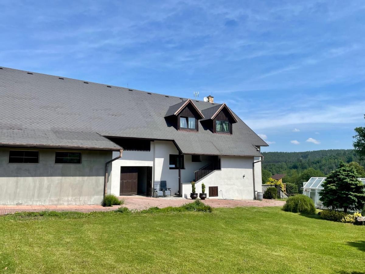 Villa Runch Smilovice Chotilsko Esterno foto